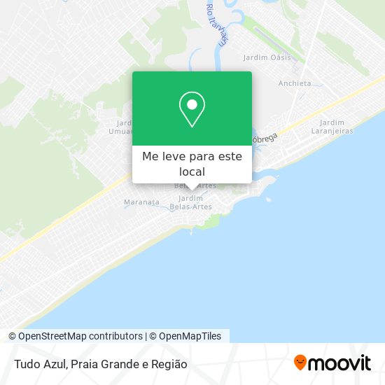 Tudo Azul mapa