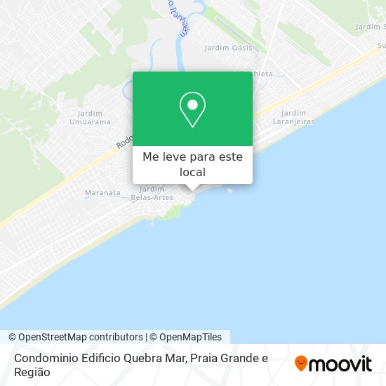 Condominio Edificio Quebra Mar mapa