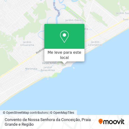Convento de Nossa Senhora da Conceição mapa