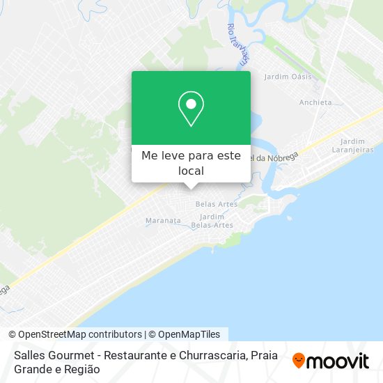 Salles Gourmet - Restaurante e Churrascaria mapa