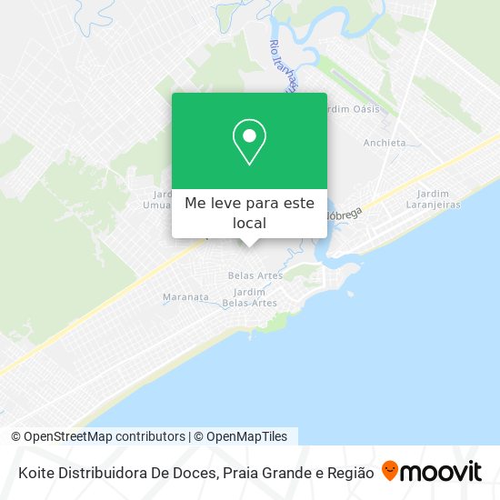 Koite Distribuidora De Doces mapa