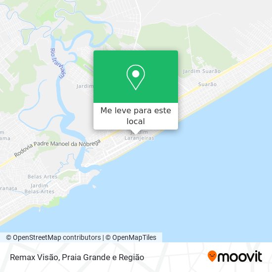 Remax Visão mapa