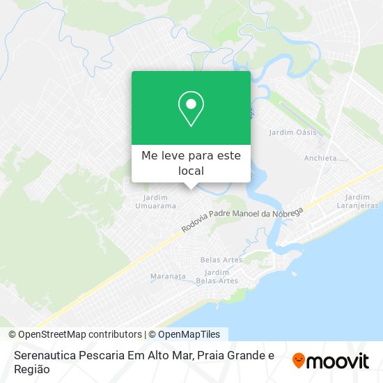 Serenautica Pescaria Em Alto Mar mapa