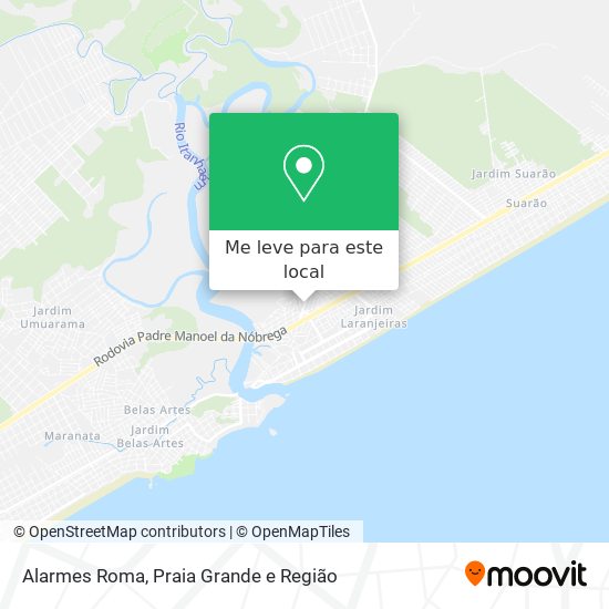 Alarmes Roma mapa
