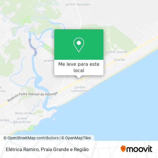Elétrica Ramiro mapa