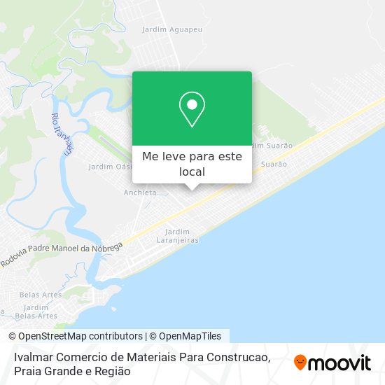 Ivalmar Comercio de Materiais Para Construcao mapa