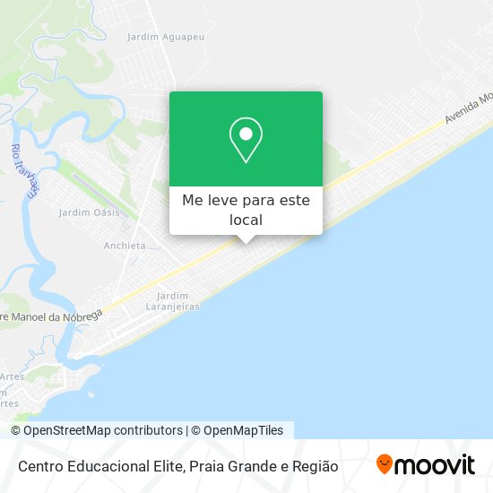 Centro Educacional Elite mapa