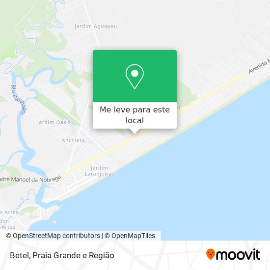 Betel mapa