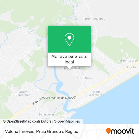 Valéria Imóveis mapa