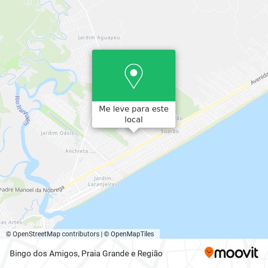 Bingo dos Amigos mapa