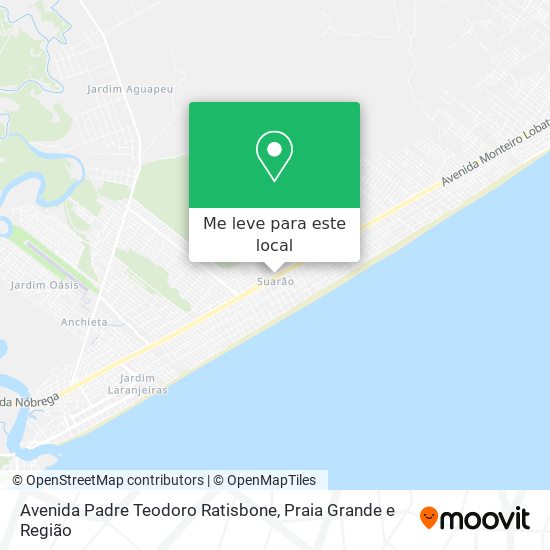 Avenida Padre Teodoro Ratisbone mapa
