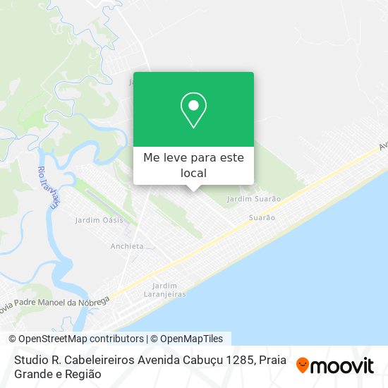 Studio R. Cabeleireiros Avenida Cabuçu 1285 mapa
