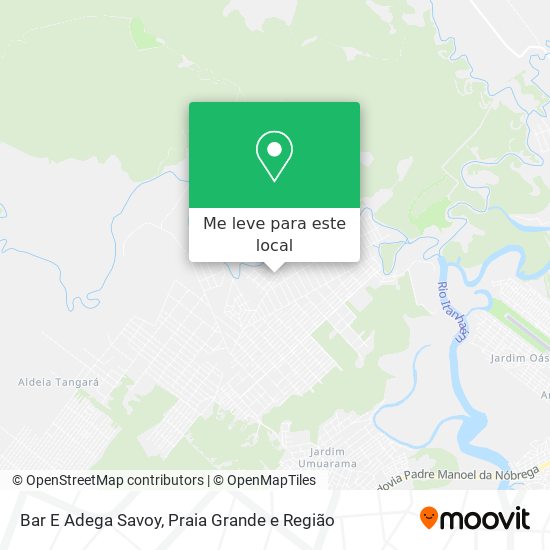 Bar E Adega Savoy mapa