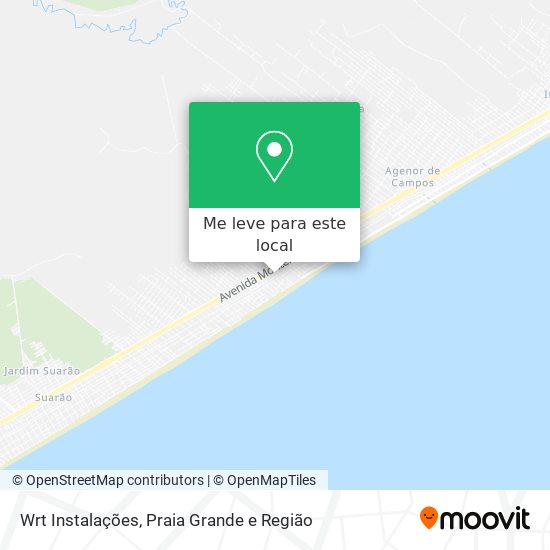 Wrt Instalações mapa