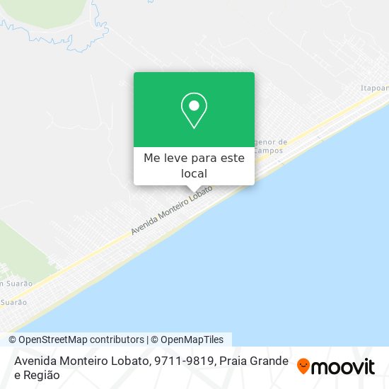 Avenida Monteiro Lobato, 9711-9819 mapa