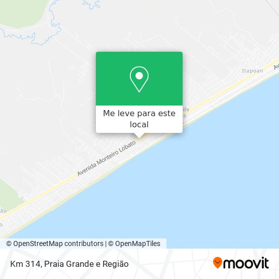 Km 314 mapa