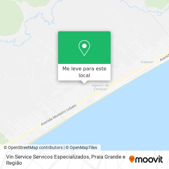 Vin Service Servicos Especializados mapa