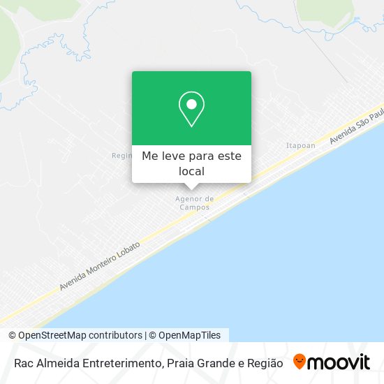 Rac Almeida Entreterimento mapa