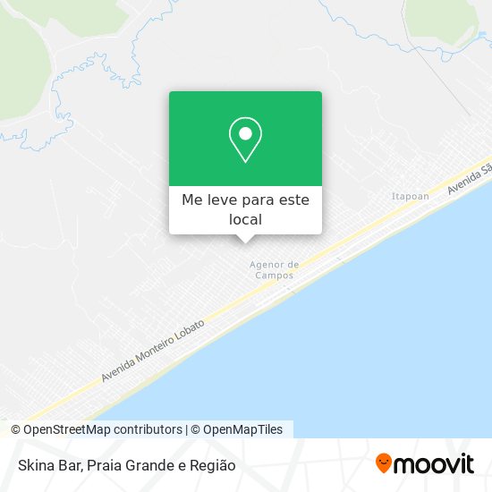 Skina Bar mapa
