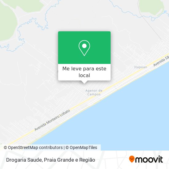 Drogaria Saude mapa