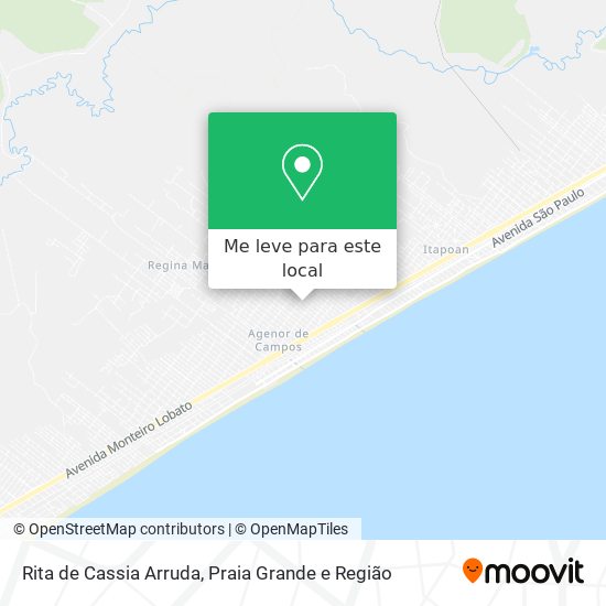 Rita de Cassia Arruda mapa