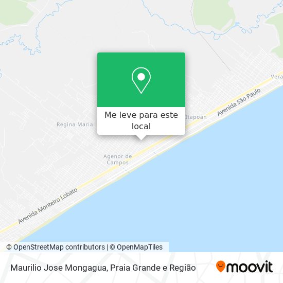 Maurilio Jose Mongagua mapa