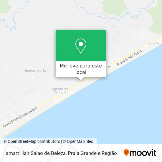 smart Hair Salao de Beleza mapa