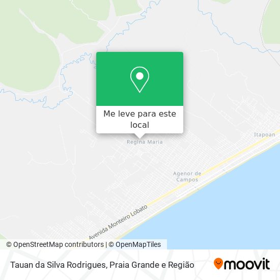 Tauan da Silva Rodrigues mapa