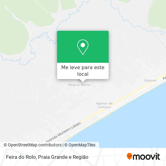 Feira do Rolo mapa