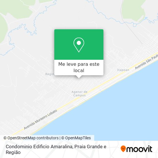 Condominio Edificio Amaralina mapa