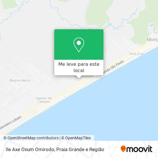 Ile Axe Oxum Omirodo mapa