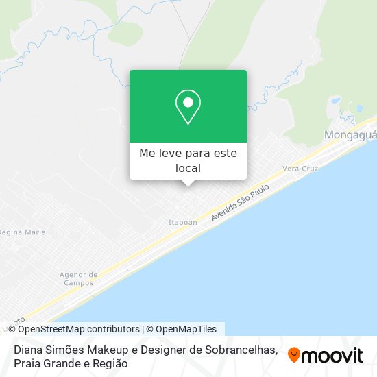Diana Simões Makeup e Designer de Sobrancelhas mapa