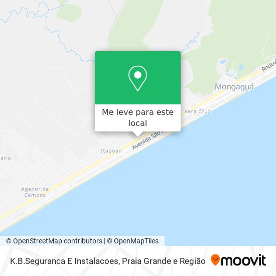 K.B.Seguranca E Instalacoes mapa