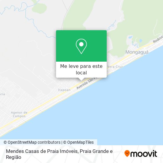 Mendes Casas de Praia Imóveis mapa