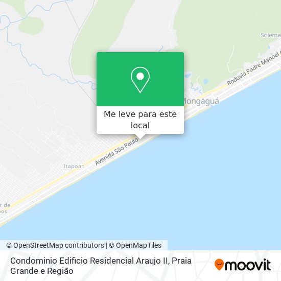 Condominio Edificio Residencial Araujo II mapa