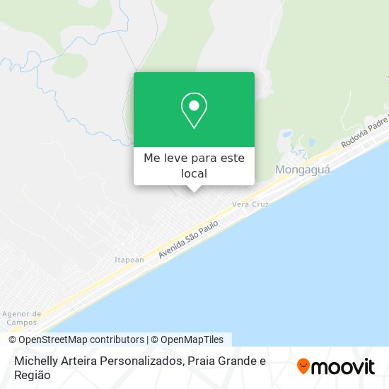 Michelly Arteira Personalizados mapa
