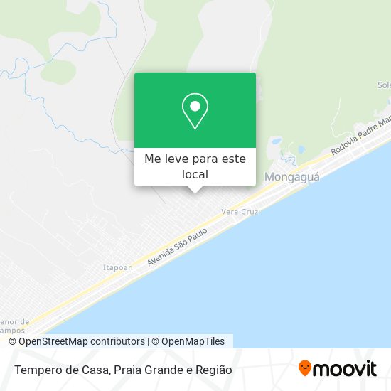 Tempero de Casa mapa