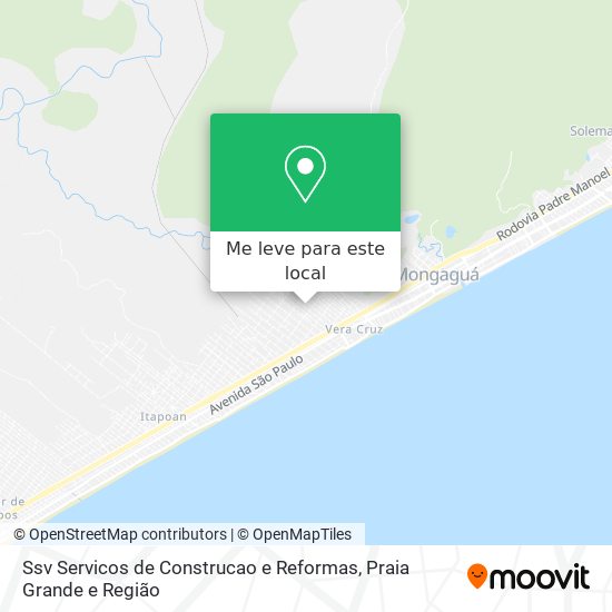 Ssv Servicos de Construcao e Reformas mapa