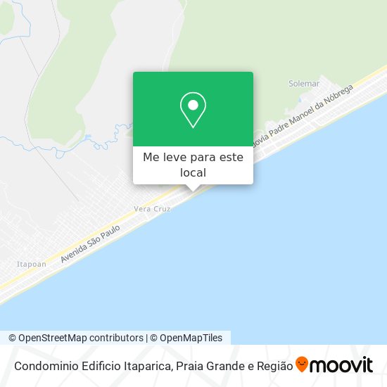 Condominio Edificio Itaparica mapa