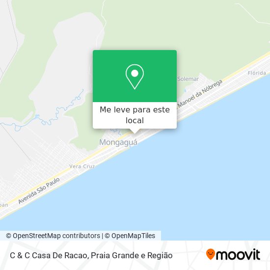C & C Casa De Racao mapa