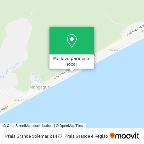 Praia Grande Solemar 21477 mapa