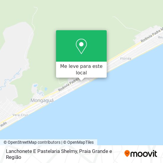 Lanchonete E Pastelaria Shelmy mapa