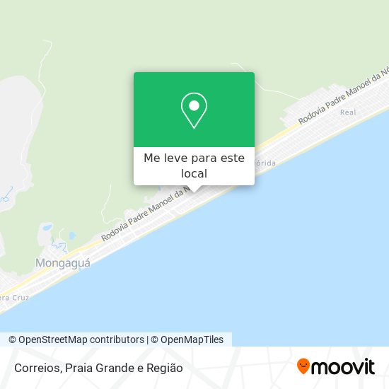 Correios mapa