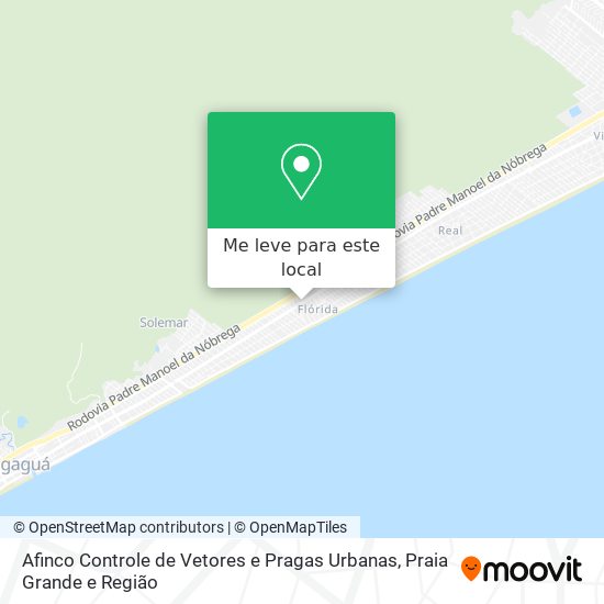 Afinco Controle de Vetores e Pragas Urbanas mapa