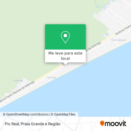 Pic Real mapa