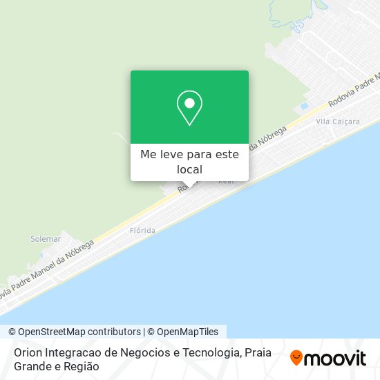 Orion Integracao de Negocios e Tecnologia mapa