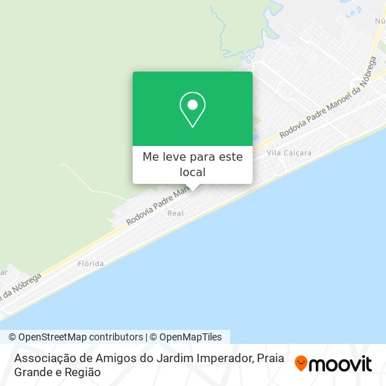 Associação de Amigos do Jardim Imperador mapa