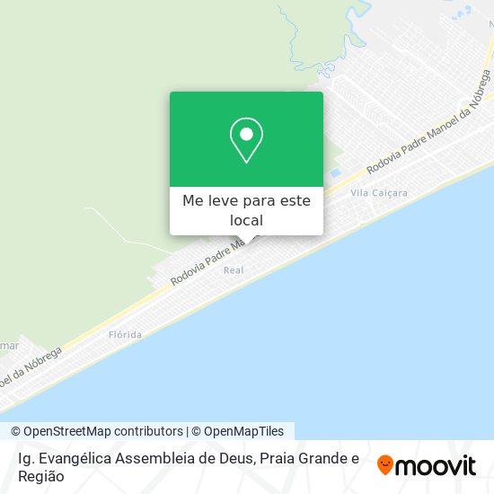 Ig. Evangélica Assembleia de Deus mapa