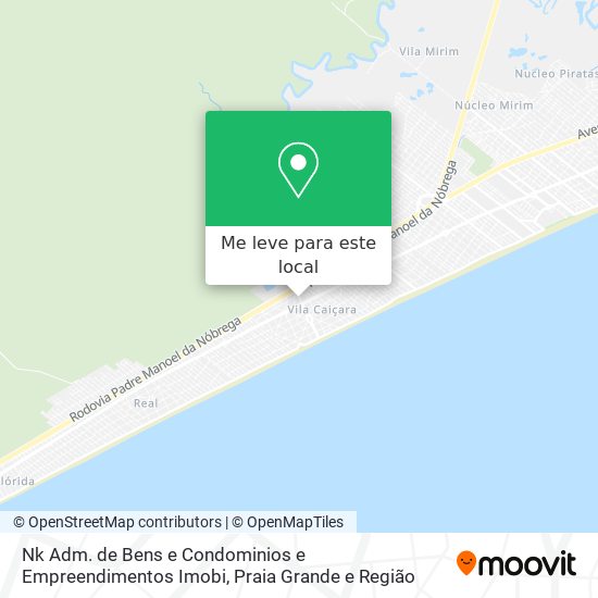 Nk Adm. de Bens e Condominios e Empreendimentos Imobi mapa