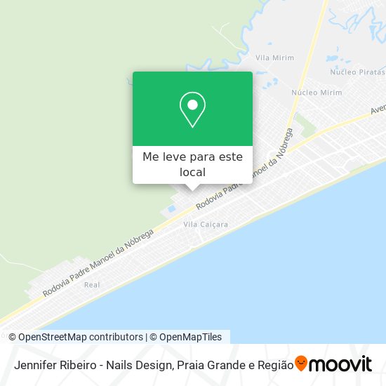Jennifer Ribeiro - Nails Design mapa